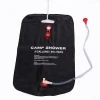 PVC 5 Gallons 20L Portable Plastic Camping  Outdoor Solar Shower Bag