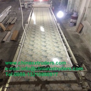 PVC Marble board/sheet forming making Machine/extrusion line