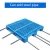 Import Quality assurance 1210 standard size blue euro heavy duty plastic pallets from China