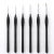 Quality Customized LOGO 6pcs Triangle Handle Watercolor Paint Brush set For Artist Paint Miniature Acrylic Oil Painting Drawing