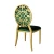Quality luxury metal gold velvet dining room wedding hotel banquet chair