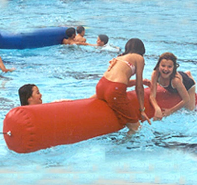 Quick delivery low price inflatable floating tube big PVC water pipe buoy