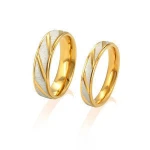 R-123 Xuping free shipping wholesale fashion ladies finger gold ring design and ring set