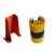 Import Racking upright metal post feet protector plastic upright protector from China