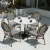 Import Rattan surface bistro patio rattan garden outdoor table and chair furniture set from China