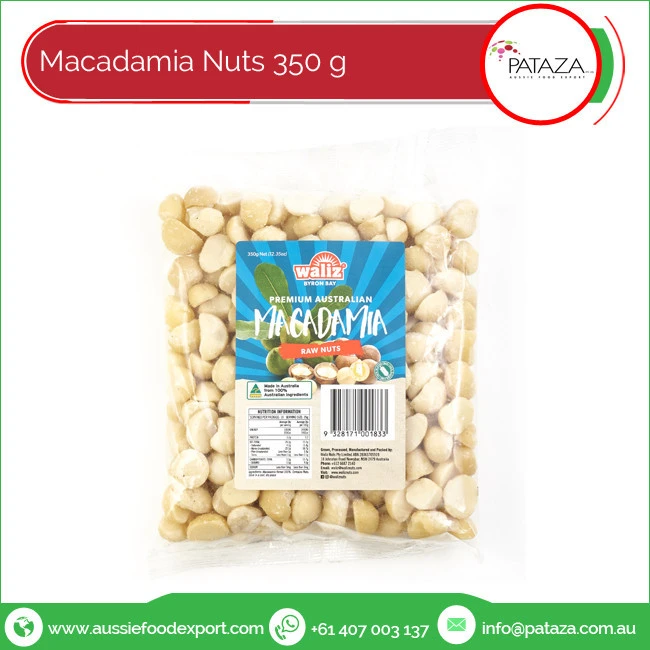 Raw Macadamia Nuts 350g - Made in Australia