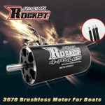 RC motor Boat 3670 with 5.0 shaft Max Amps 50 water cooled Brushless motor for rc boat
