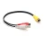 Import RCA Y Splitter RCA Female to Dual RCA Male Y Splitter Cable 25cm from China