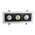 Import Recessed Triple Heads LED Grille Light 5W 7W 10W 12W Ceiling Lights for Residential from China