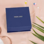 Recyclable magnetic jewelry box packaging custom logo printing bangle bracelet box packaging High Quality jewelry packaging box