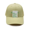 recycled polyester custom embroidery logo baseball golf sports  caps,  custom logo RPET fabric baseball hats