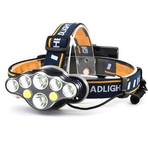 Red Safety Light Best Head Lamp, Running Camping Waterproof Headlamps 8 Modes 90-Degree Pivotable Head LED Headlamp Flashlight
