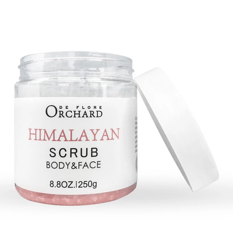 Reday to Ship 100% Natural Organic Himalayan Salt Facial and body Scrub Exfoliator