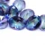 Import Redleaf gems mystic rainbow color violet blue rhinestone stone oval shape glass crystal from China