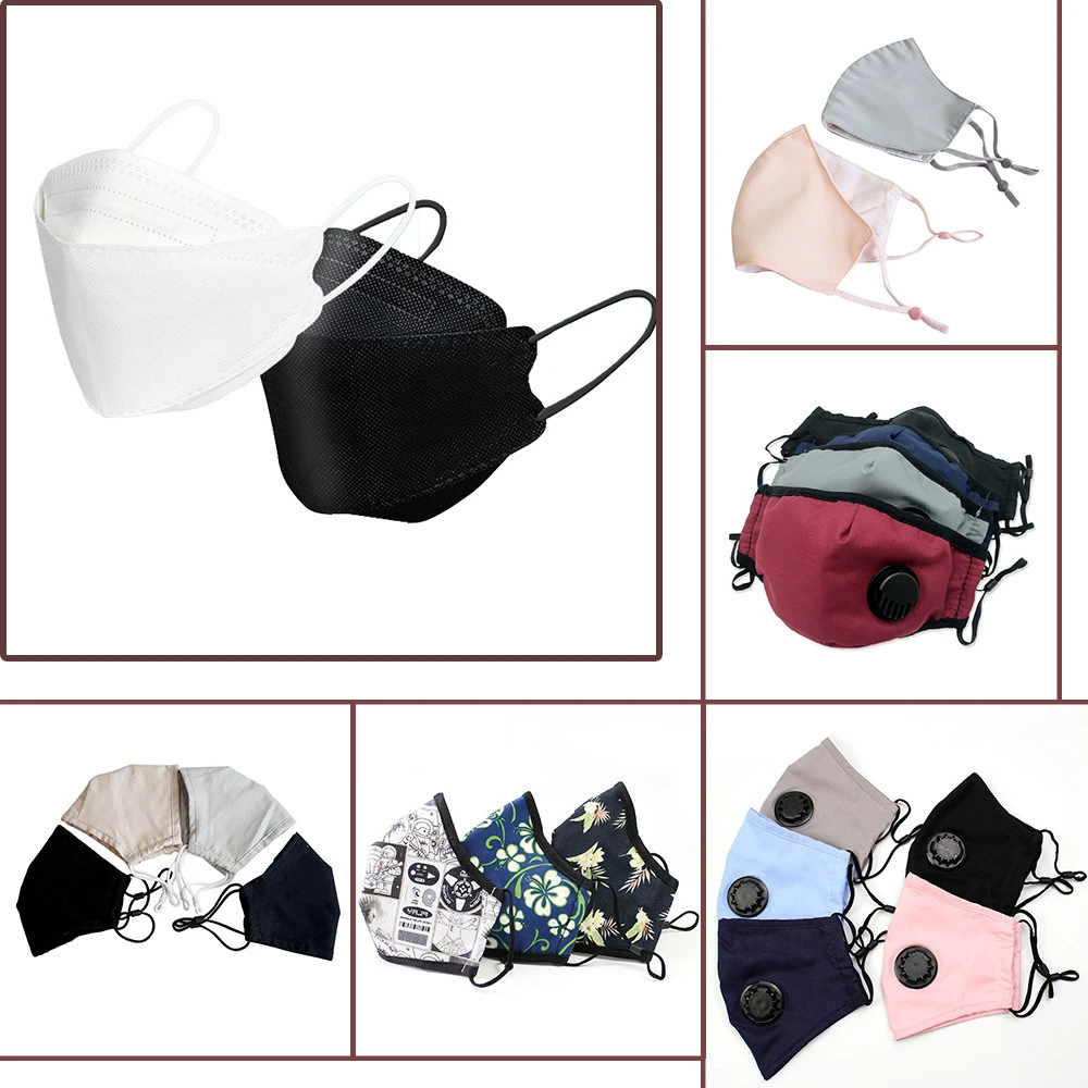 reusable fashion mask mouth face cover cloth washable smart mask custom colors face shield for sale
