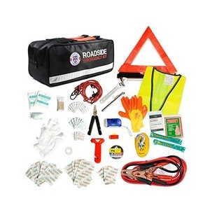 Roadside Assistance Auto Emergency Car Kit/roadside Emergency Kit/vehicle Emergency Kit With Jump Cable
