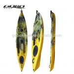 Rotomolded Fishing Kayak Canoe China Sit on Top Kayak Gobo Kayak with Rod Holder any Color 3.1 - 4m