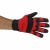 Import Safety Gloves / Mechanics Gloves Made of Cow Grain Leather palm, back spandex with strap in different sizes from Pakistan
