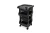 Import salon trolley Furniture black moving Barber salon Trolley With 4 Wheels from China