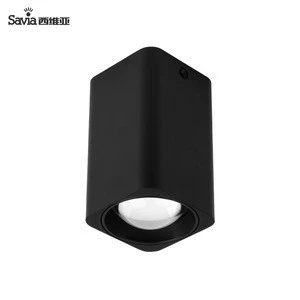 Savia led down light LED 12W 3000K 230v white square LED downlights suface mounted downlight with intumescent downlight cover