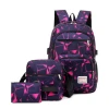 School Bag Kits Donation Backpacks For Africa 3 pieces Kids School Bags