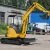 Sell at a low price high-tech hydraulic small excavator price with hammer auger ripper grapple breaker 3ton 4ton