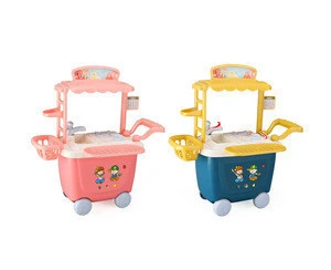 Set Toy Sets Child for Girls for Kids Play Big Girl Kichen Pretend for Children Food Mini Sink Plastic Cooking Kitchen Toys