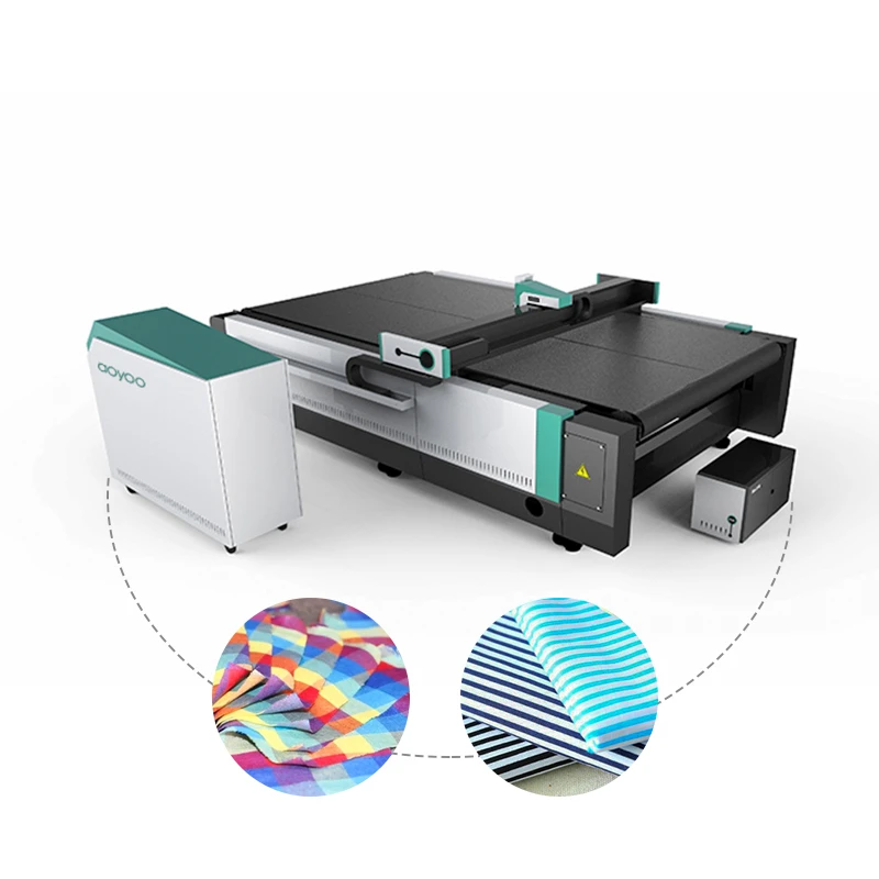 shandong AOYOO hot selling model functional textiles digital cutter by vibration knife