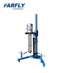 SHANGHAI FARFLY SS316L FSQ lab homogenizer pneumatic lifting mixer homogenizer dissolver