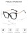 Import SHINELOT 92317 New Product  Brand Women Optical Frames Anti Blue Light Good Quality Plastic Eyeglass Frame China Manufacturers from China