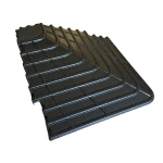 Shop display equipment supermarket produce riser with ABS plastic material