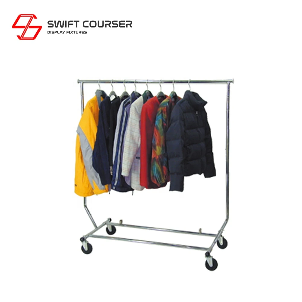 Shop portable container store unit clothes rack