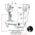 Import SI-1971 COMPUTERIZED SEWING Machine semi-dry direct drive post bed unison feed lockstitch sewing system with  large hook from China