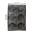 Import Silicone Bun Bread Forms 6 Grids Non Stick Round Shape Baking Sheets Perforated Hamburger Molds Muffin Pan Tray Kitchen Tool from China