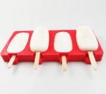 Silicone Ice Cream Mold DIY Homemade Popsicle Molds Freezer Ice Cube Tray Popsicle Maker Mould