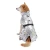 Import Silver Dog Raincoat with Cotton Lining Extra Warm Waterproof Windproof Pet Apparel from China