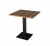 Import Simple modern design MDF dining room table with Chromed Steel Base T-10 from China