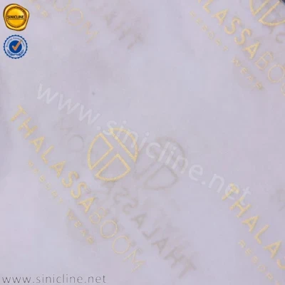 Sinicline Customized Logo Gold Printing Package Paper for Bikini