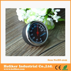 small interesting car digital clock with temperature and humidity