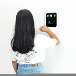 smart mearuring Instrument wall-mounted handsfree digital temperature instruments for office for outdoor