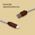 Import Smart phone accessories 2 in 1 micro usb cable wood and leather made cable cord for ios and android from China