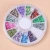 Import Soft ceramic fruit slices   nail art accessories 12 grid diamond plate nail stickers nail art supplies from China