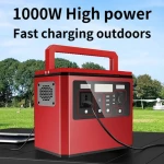 solar energy system solar generators portable power station 1000w lifepo4 battery solar power bank fast charging power system
