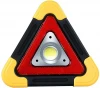 Solar Triangle Car Warning Light LED Work Lights and Road Flares Emergency Lights with USB Port and Emergency SOS Mode