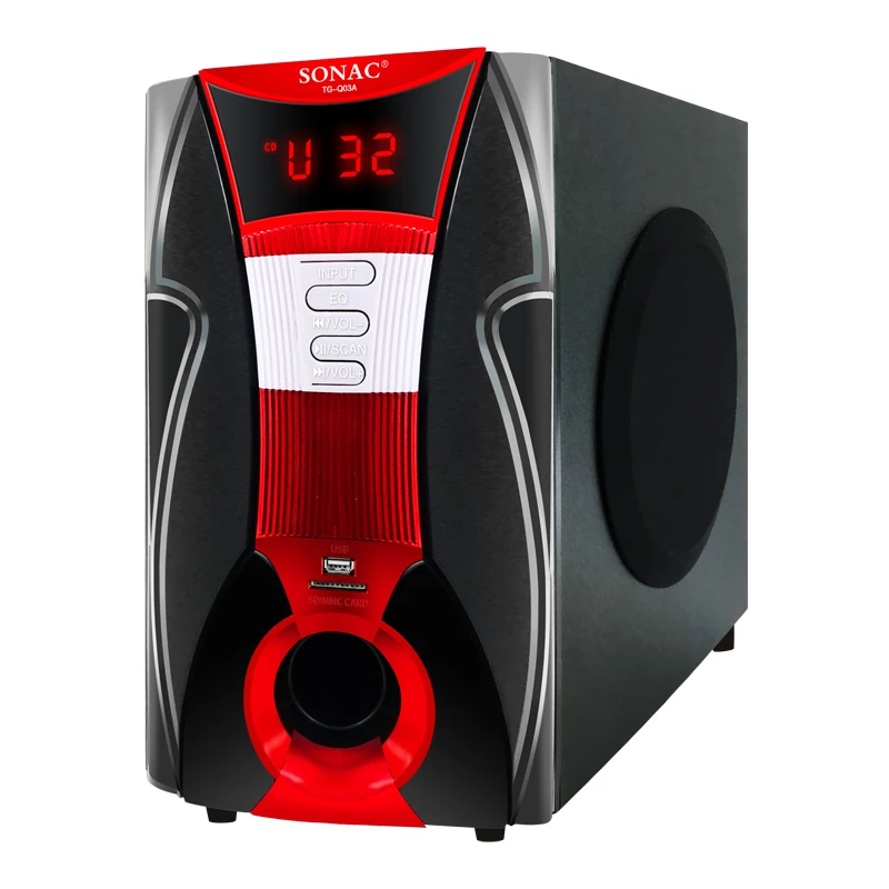 SONAC TGQ03A speaker subwoofer audio system sound karaoke speaker woofer home theater speaker system