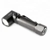 SOS Magnet 90 Degrees TWIST Rechargeable Flash Torch Light Pocket Light LED Flashlight with 4 mode