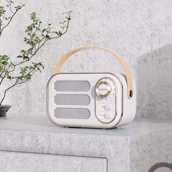 Retro Portable Mini Speaker for Outdoor Wireless Sound