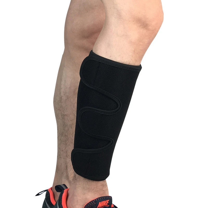 Sports Calf Support Brace Adjustable Shin Splint Compression Sleeve Increases Circulation Recovery Reduces Swelling Leg Pain Run