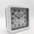 Import Square Silent Office LED Night Light Snooze Table Alarm Clock from China
