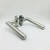Import Stainless steel bedroom furniture hardware door handle on oval rosette from China